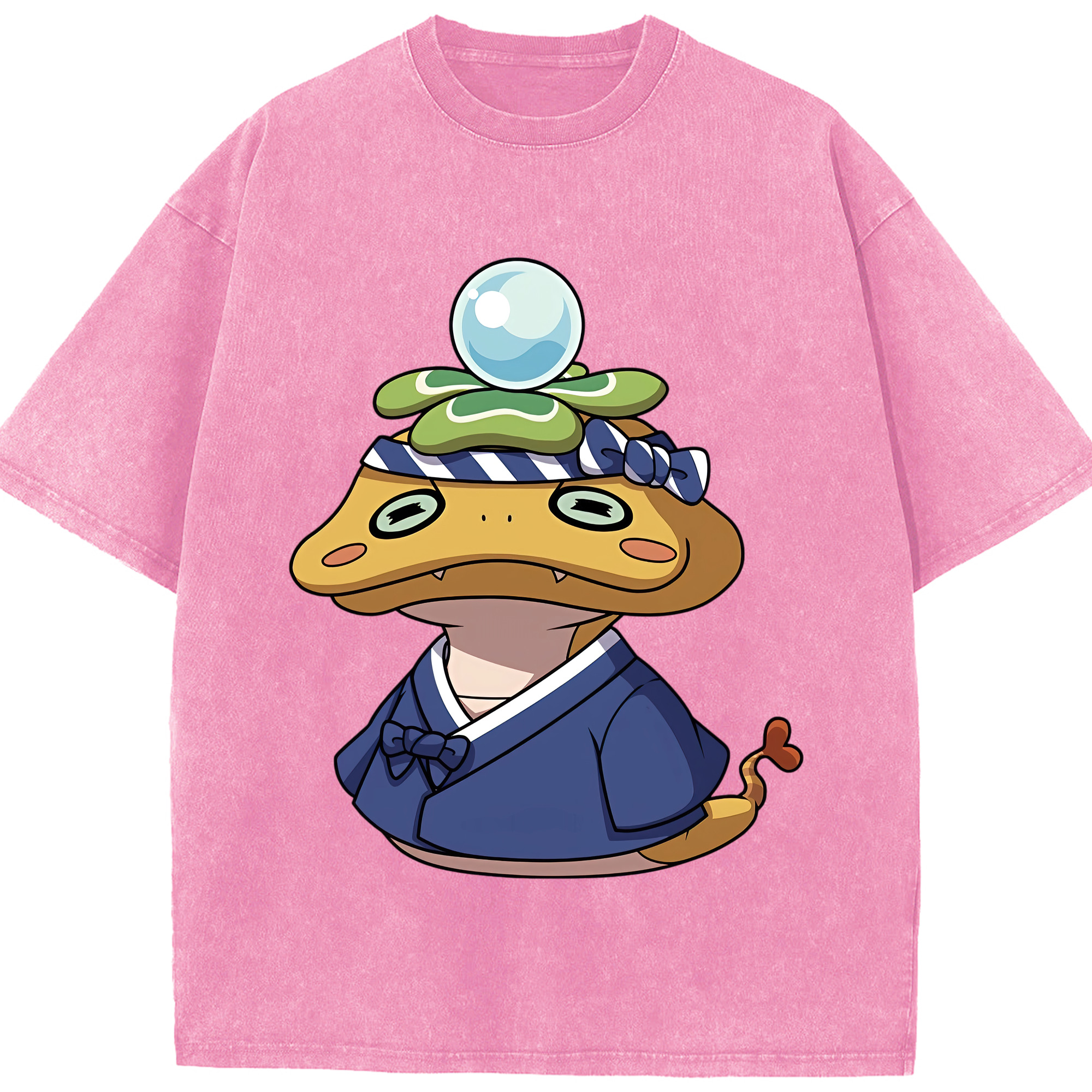 （画像用） 妖怪ウォッチ Yo-kai Watch 綿100% ヴィンテージ風 半袖Tシャツ（フロントプリント）